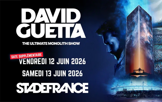 Billet David Guetta Stade De France Catégorie 4 - 12 Juin